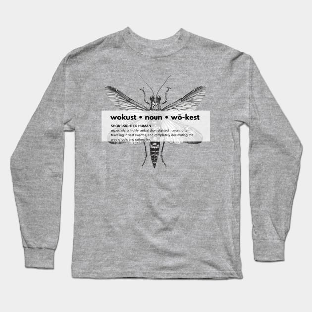 Wokust Dictionary Long Sleeve T-Shirt by w8what!?